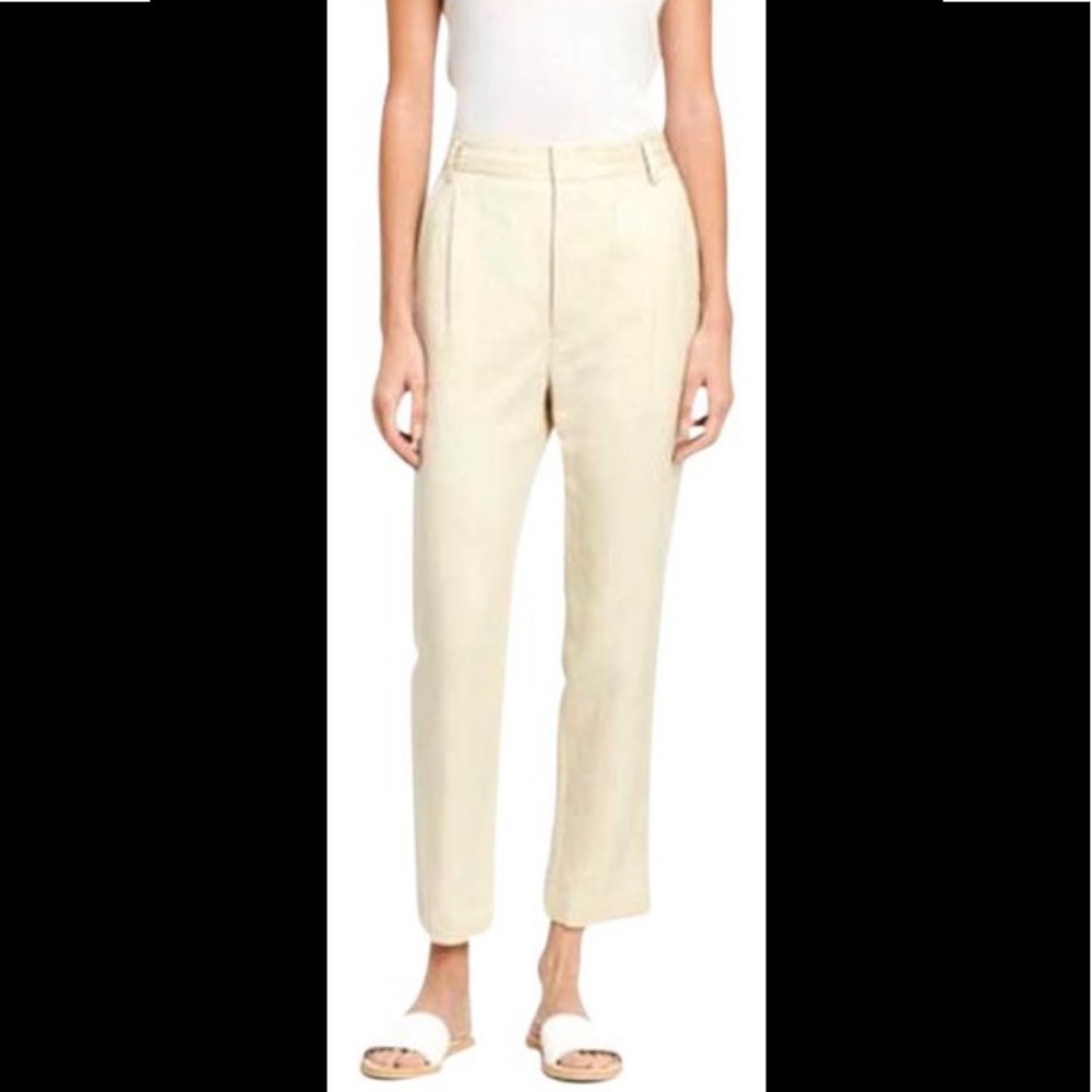 Vince linen blend trousers